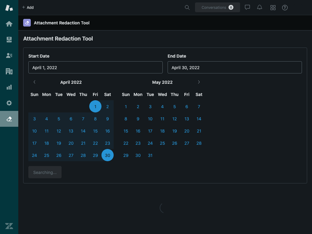 Attachment Redaction Tool screenshot 1